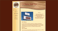 Desktop Screenshot of fairmarketthrift.org
